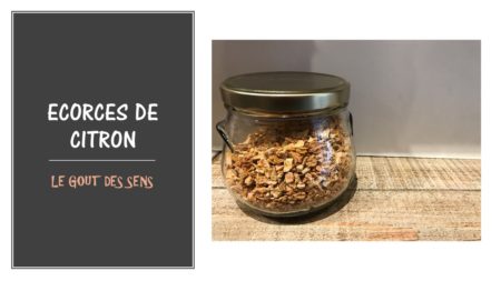 Ecorces Citron