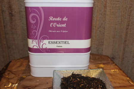 Thé noir aromatisé