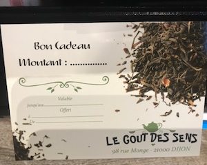 bon cadeau