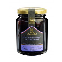 confiture myrtille au gingembre